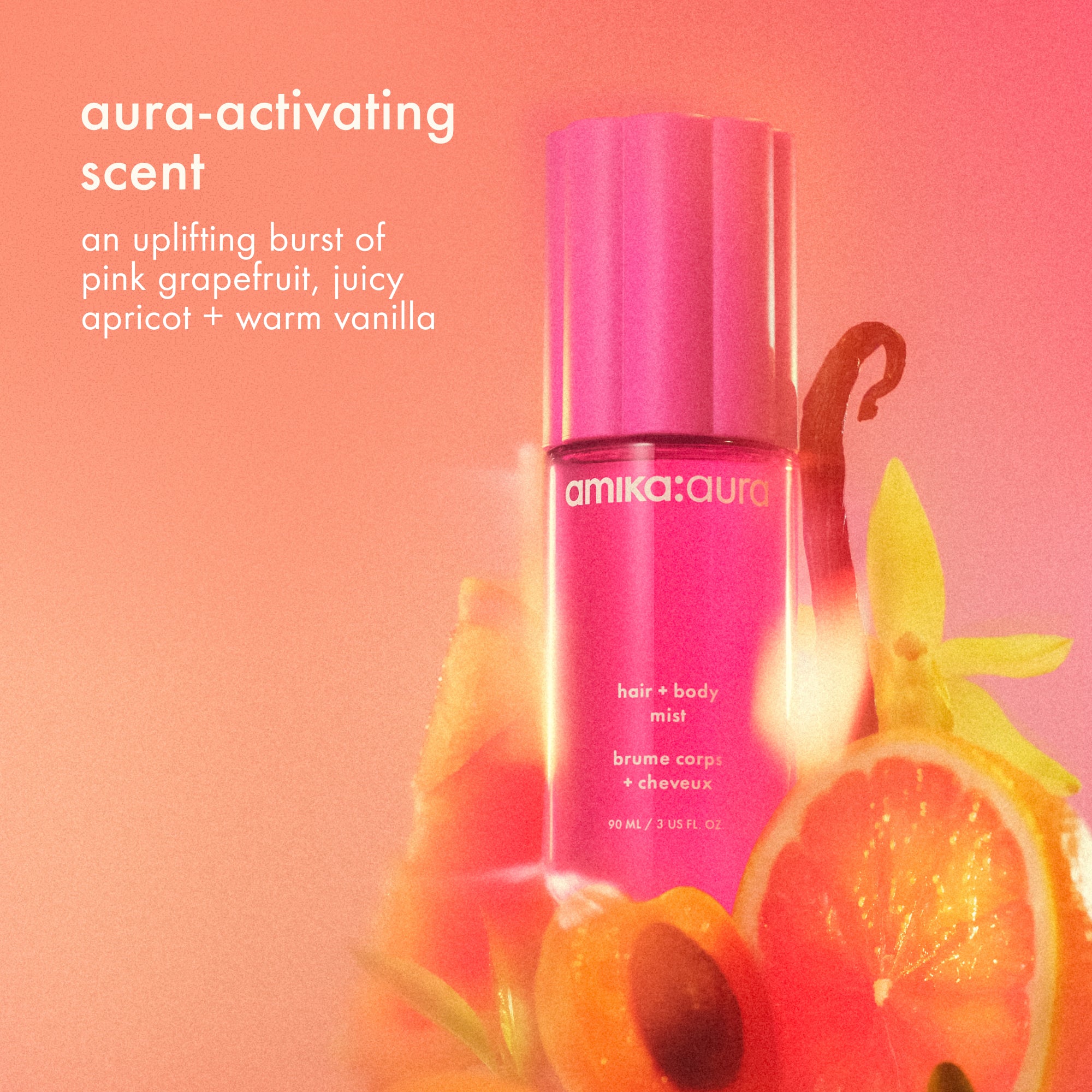 for strands + skin set amika:aura hair + body mist + hand wash - Image 2