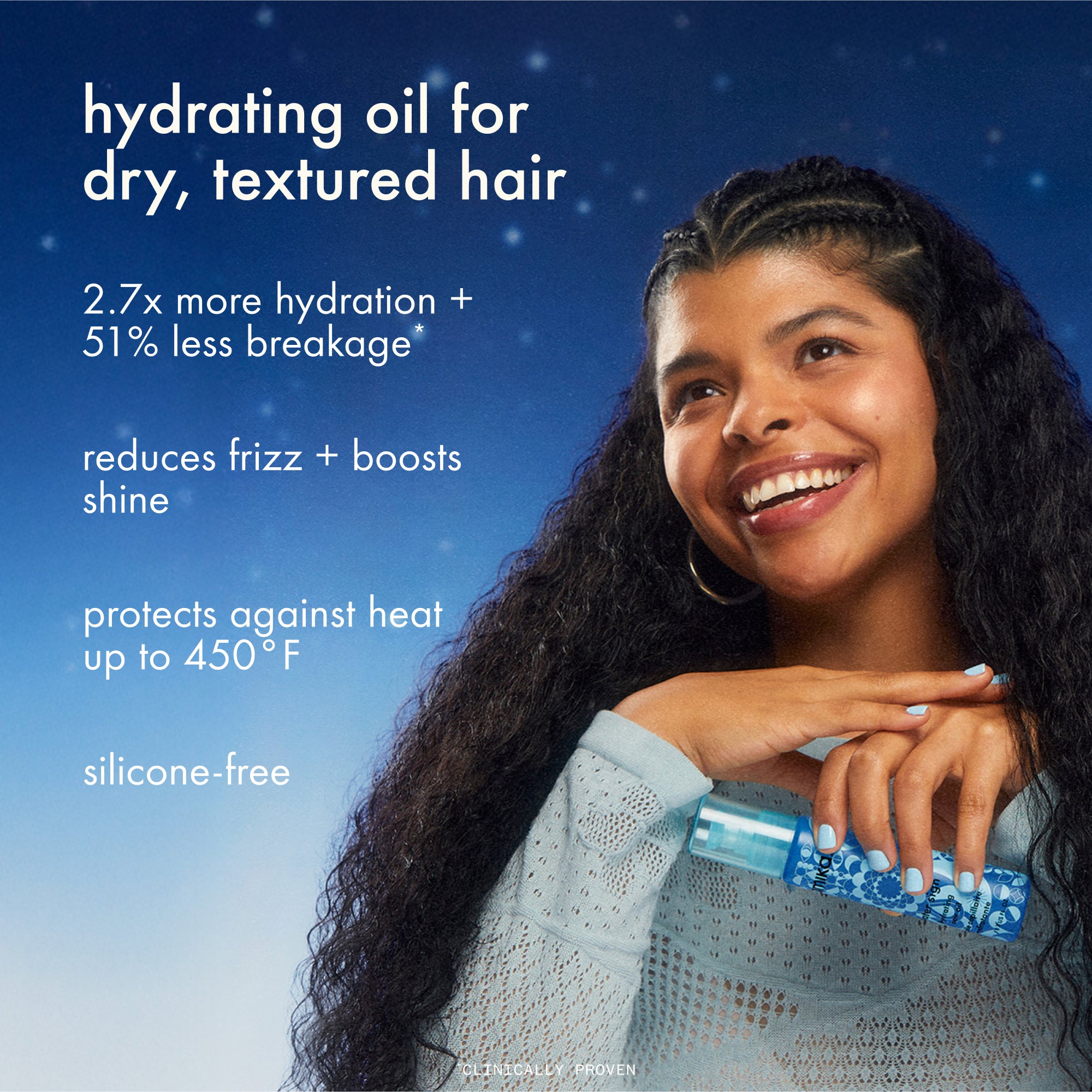 water sign hydrating hair oil for dry hair - Image 3