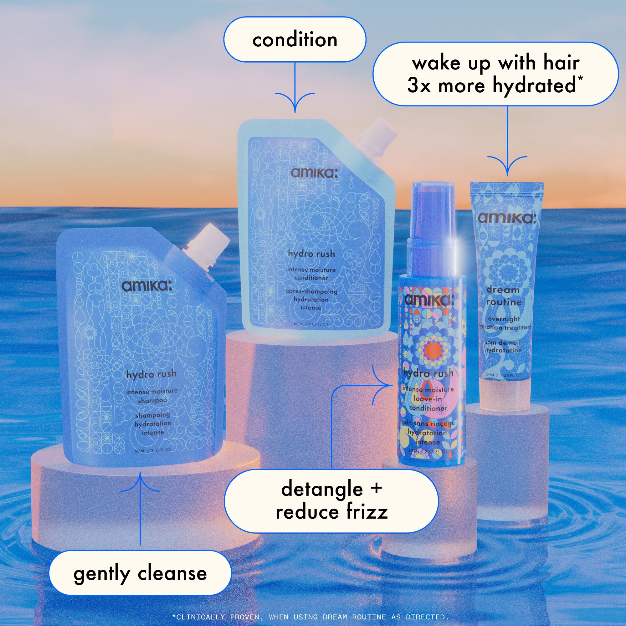 hydro dream hydration routine trial set - Image 2