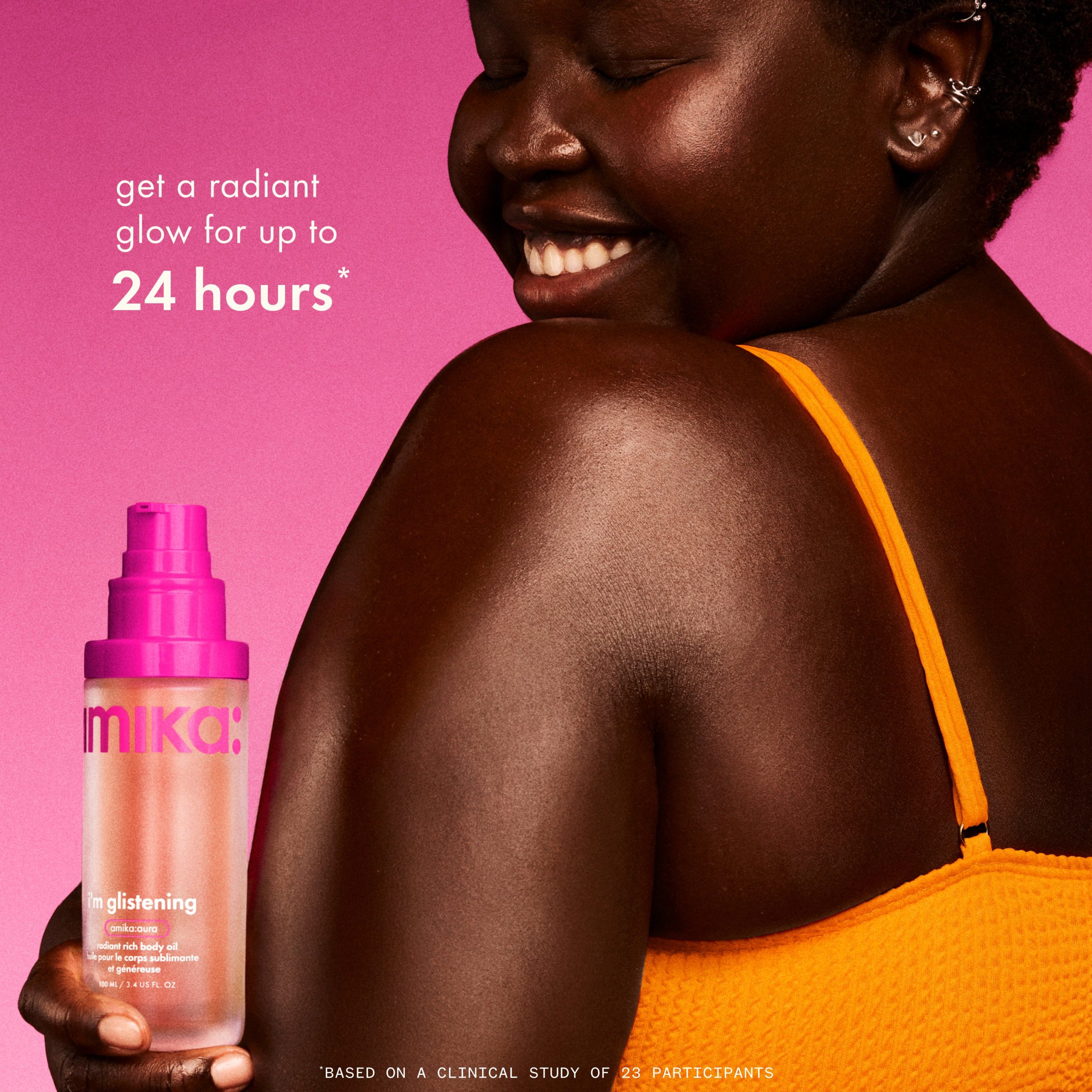 i-m glistening radiant rich body oil - Image 5
