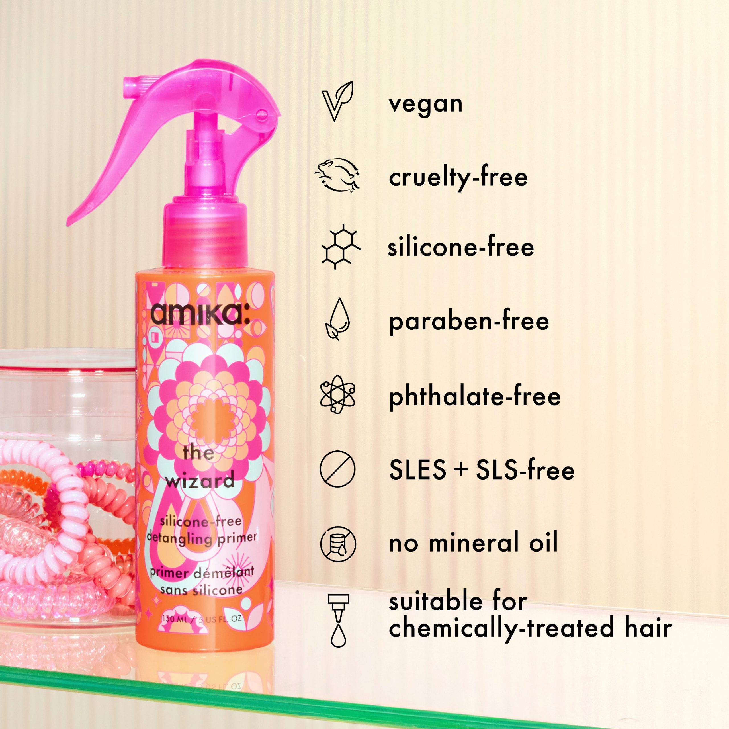 the wizard silicone-free detangling hair primer - Image 8