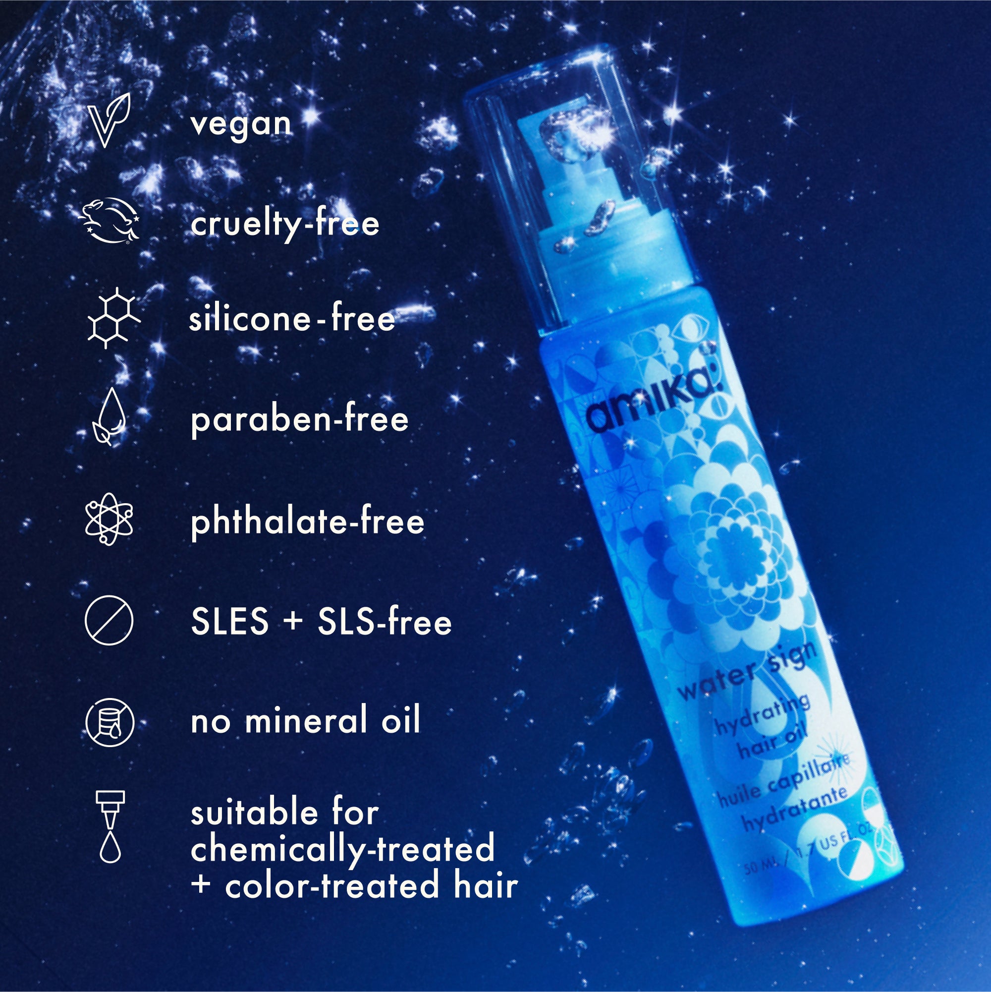 water sign hydrating hair oil for dry hair - Image 12