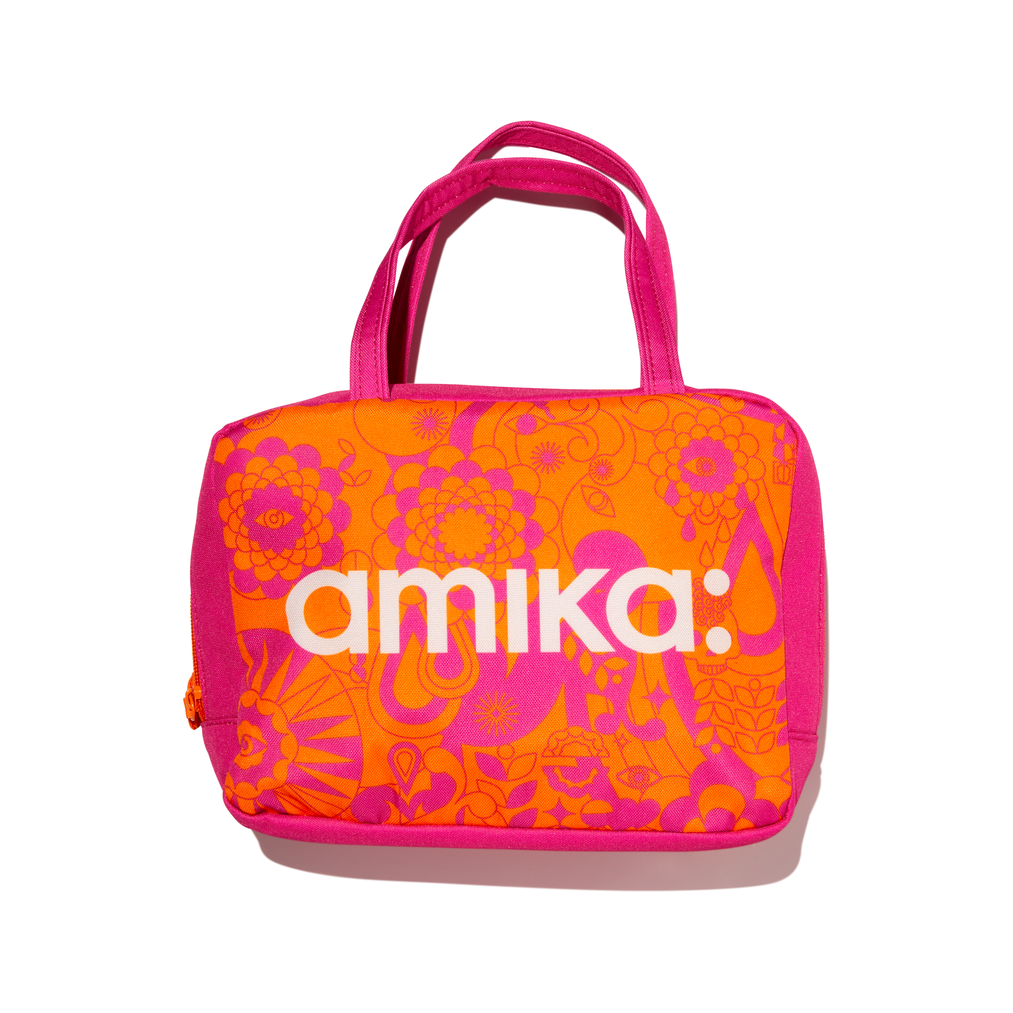 amika x TELETIES necessities set 3 pc hair ties. clip. essentials bag + perk up plus - Image 4